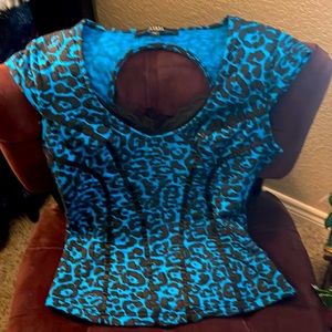 Bustier style top by Guess.